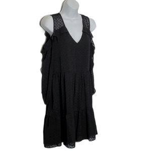 Lysse Cold Shoulder Tiered Dress